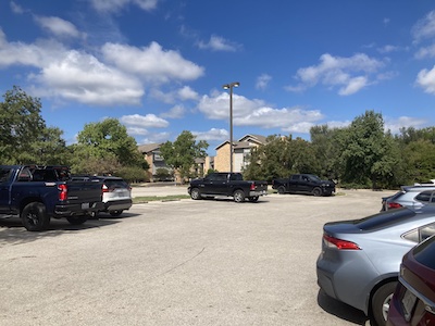 Apartment Buildings across the Parking Lot apartment buildings across the parking lot